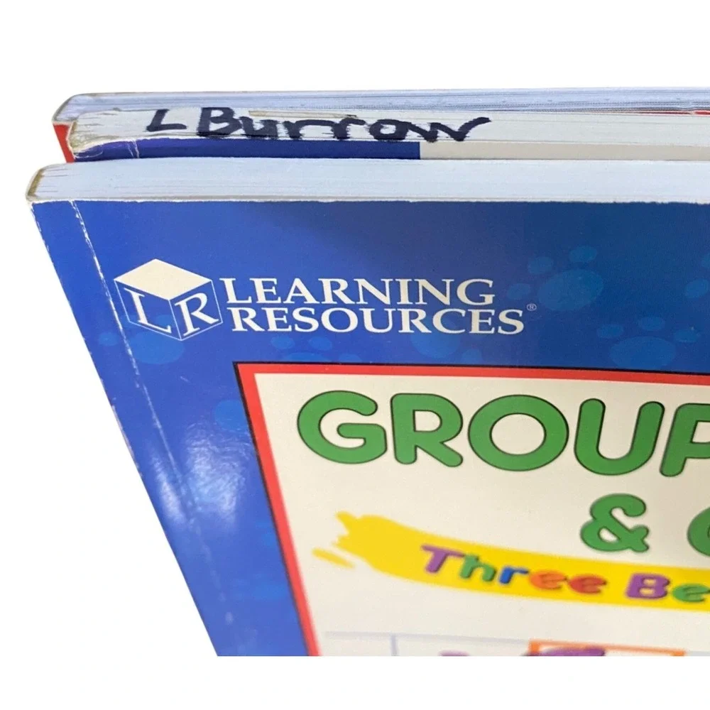 Grade 1 2 3 Paperback Book Lot of 3 Teacher Tips Printables Centers Math Vintage